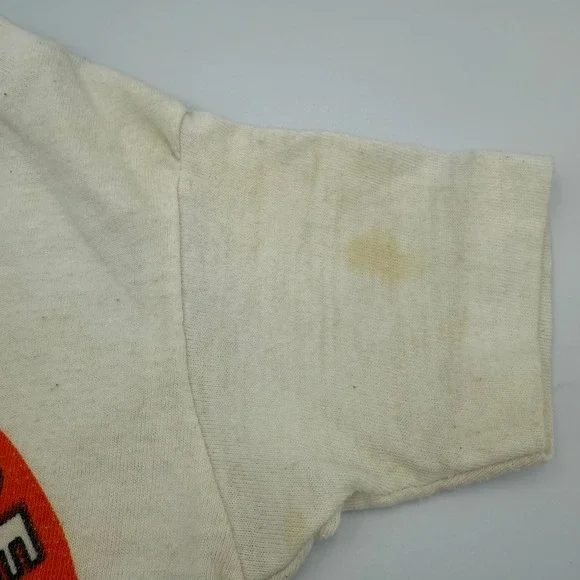 VTG 70-80s Baltimore Orioles T-Shirt Youth XS| MLB, Cartoon Mascot | STAINED - Picture 5 of 11